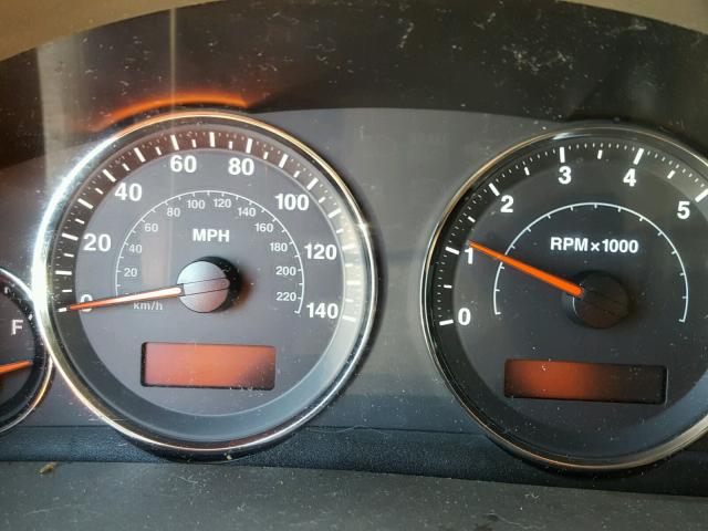 1J8HG48K37C533232 - 2007 JEEP COMMANDER 银色 照片 8