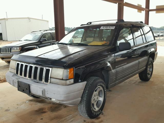 1J4FX58SXWC133732 - 1998 JEEP GRAND CHER BLACK photo 2