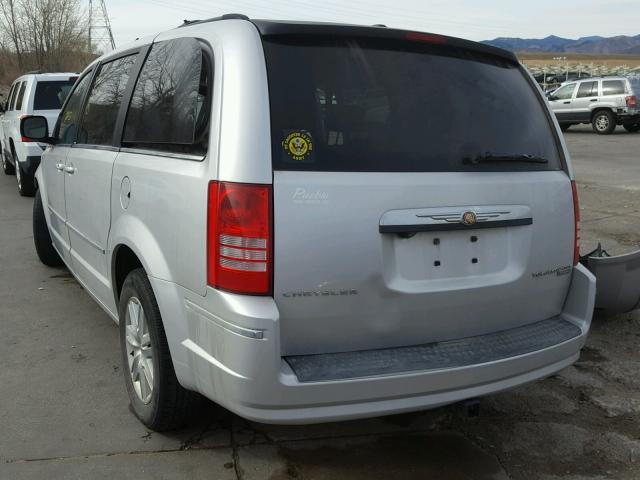 2A4RR5D13AR293472 - 2010 CHRYSLER TOWN & COU SILVER photo 3