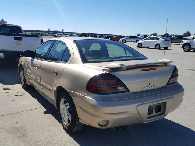 1G2NE52E05M197124 - 2005 PONTIAC GRAND AM S Qızıl foto 3