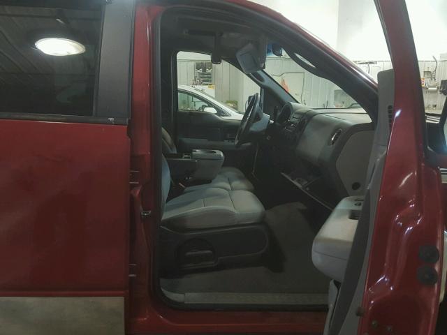 1FTPW14V87KC95940 - 2007 FORD F150 SUPER RED photo 5