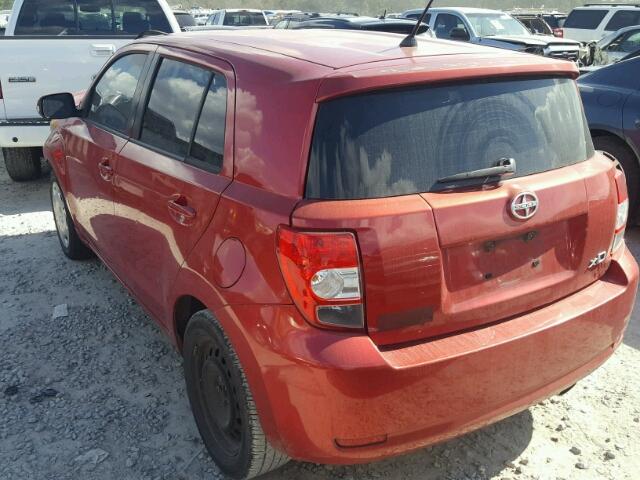 JTKKU10458J017316 - 2008 SCION XD RED photo 3