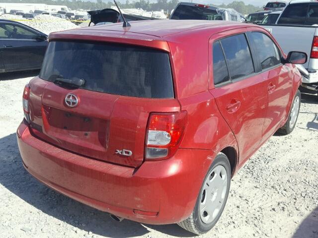 JTKKU10458J017316 - 2008 SCION XD RED photo 4