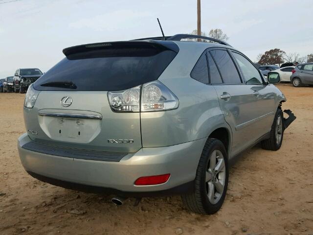 JTJGA31U040002395 - 2004 LEXUS RX 330 SILVER photo 4