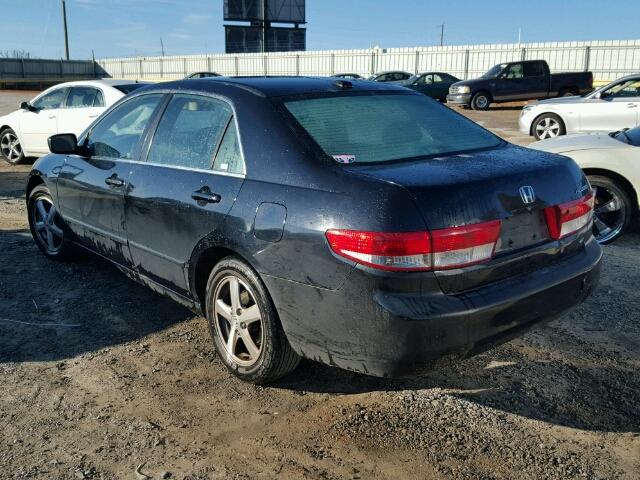 1HGCM56814A112173 - 2004 HONDA ACCORD EX BLACK photo 3