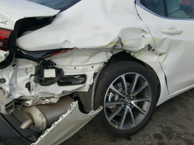 19UUB3F77GA001511 - 2016 ACURA TLX ADVANC WHITE photo 9