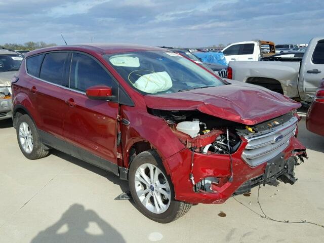 1FMCU0GD9HUC24880 - 2017 FORD ESCAPE SE BURGUNDY photo 1