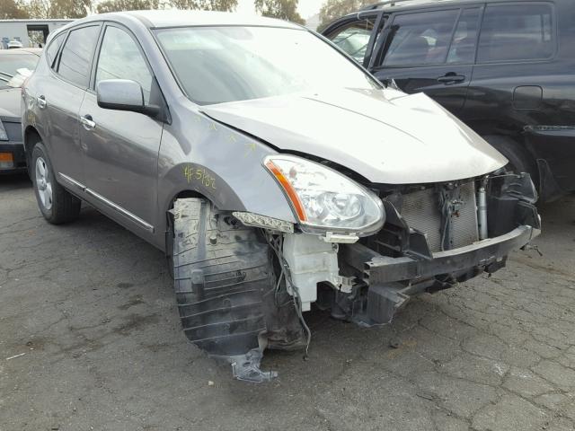 JN8AS5MT9DW550482 - 2013 NISSAN ROGUE S GRAY photo 1