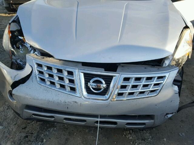 JN8AS5MT6AW023964 - 2010 NISSAN ROGUE S SILVER photo 7