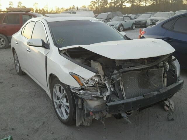 1N4AA5AP2CC869105 - 2012 NISSAN MAXIMA S WHITE photo 1