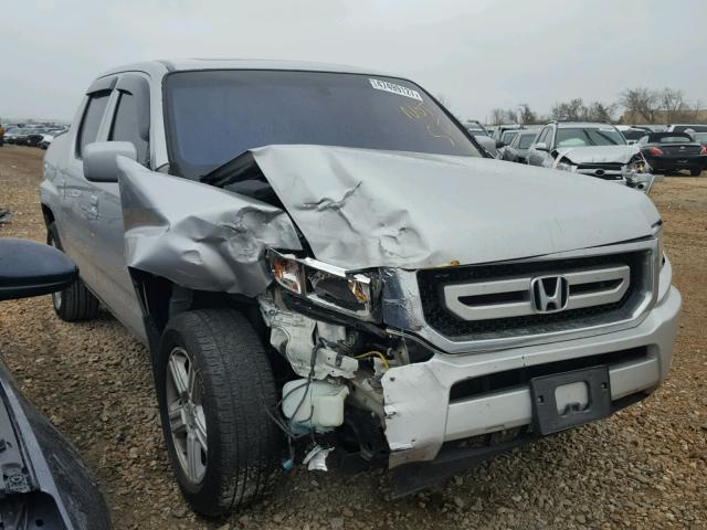 2HJYK16529H500168 - 2009 HONDA RIDGELINE SILVER photo 1