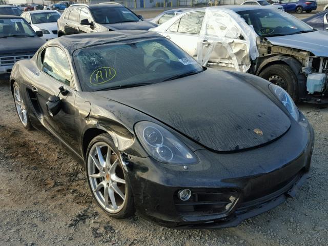 WP0AA2A88EK172001 - 2014 PORSCHE CAYMAN BLACK photo 1