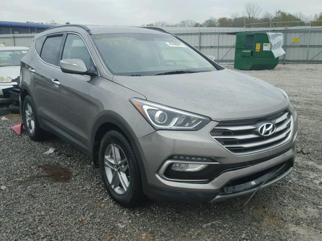 5NMZU3LB2HH050260 - 2017 HYUNDAI SANTA FE S GRAY photo 1