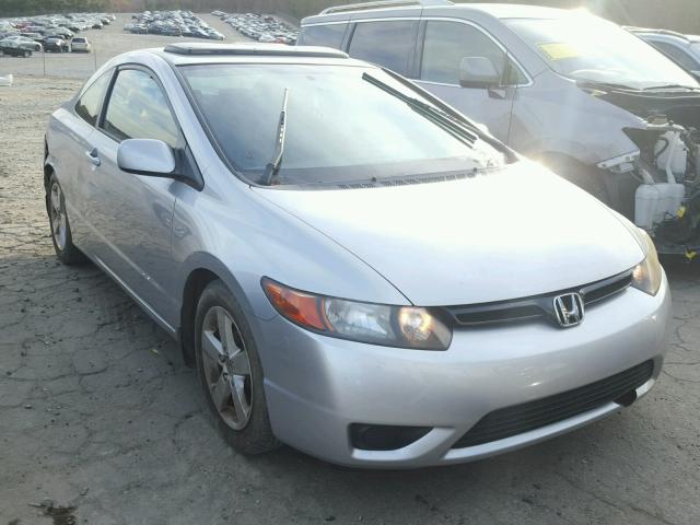 2HGFG12867H521665 - 2007 HONDA CIVIC EX SILVER photo 1