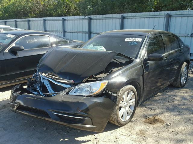 1C3CCBAB9DN762174 - 2013 CHRYSLER 200 LX BLACK photo 2