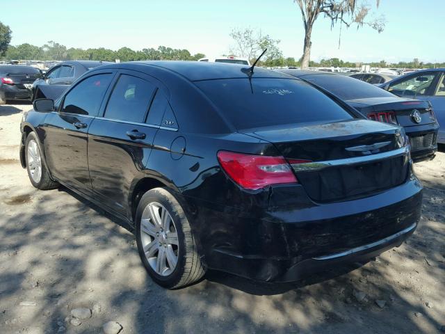 1C3CCBAB9DN762174 - 2013 CHRYSLER 200 LX BLACK photo 3