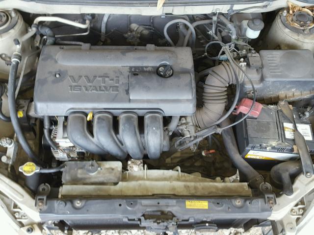 2T1KR32EX3C087229 - 2003 TOYOTA COROLLA MA TAN photo 7