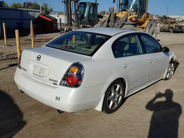 1N4BL11DX3C216485 - 2003 NISSAN ALTIMA SE WHITE photo 4