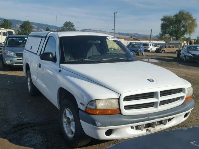 1B7FL26P1WS608060 - 1998 DODGE DAKOTA WHITE photo 1