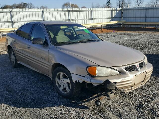 1G2NF52T0YC547387 - 2000 PONTIAC GRAND AM S GOLD photo 1