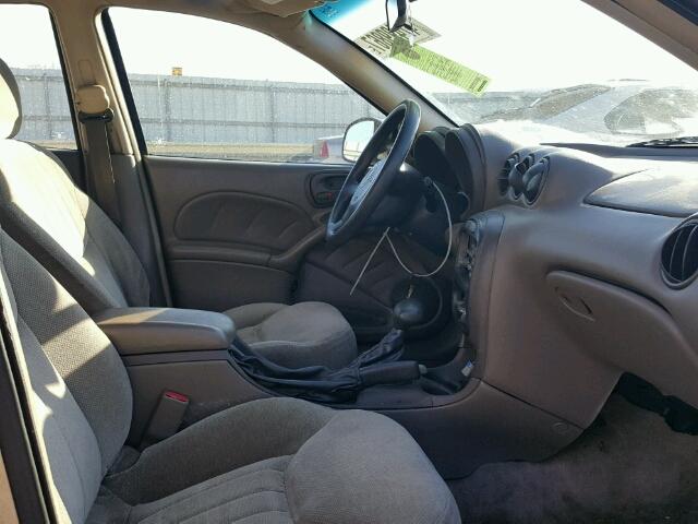 1G2NF52T0YC547387 - 2000 PONTIAC GRAND AM S ოქროსფერი ფოტო 5