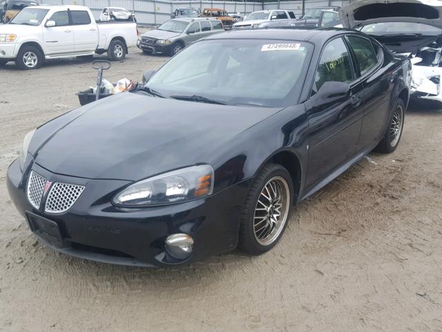 2G2WR554971112839 - 2007 PONTIAC GRAND PRIX BLACK photo 2