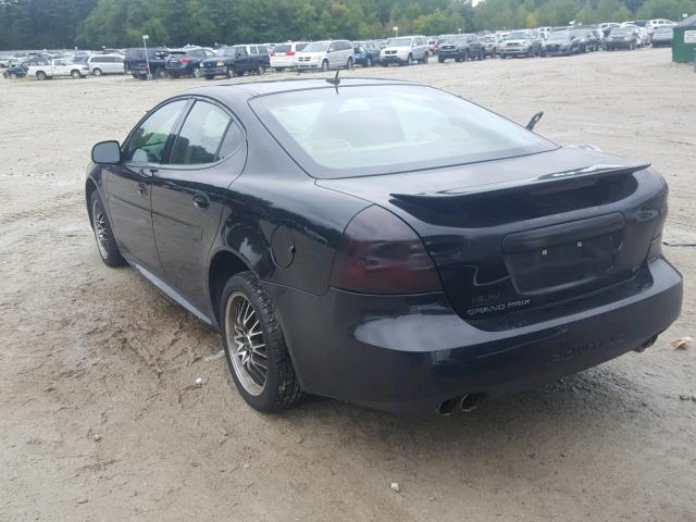 2G2WR554971112839 - 2007 PONTIAC GRAND PRIX BLACK photo 3