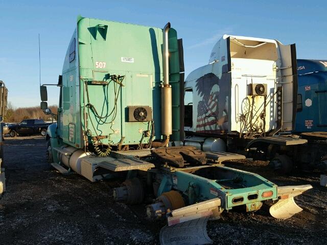 1FUJA6CVX7LV34491 - 2007 FREIGHTLINER CONVENTION TEAL photo 3