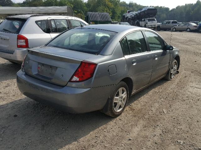 1G8AJ55FX6Z147422 - 2006 SATURN ION LEVEL GRAY photo 4