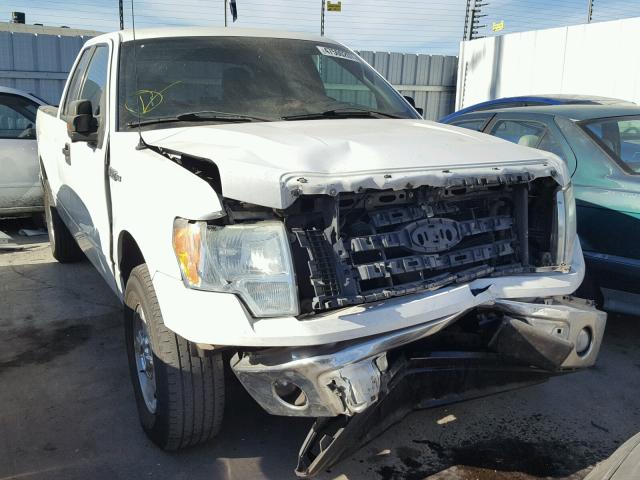 1FTFX1CV5AKB69455 - 2010 FORD F150 SUPER WHITE photo 1