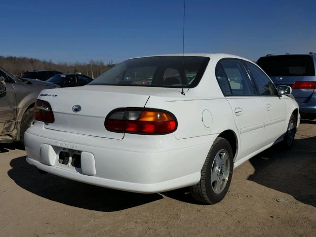 1G1NE52J32M517405 - 2002 CHEVROLET MALIBU LS WHITE photo 4