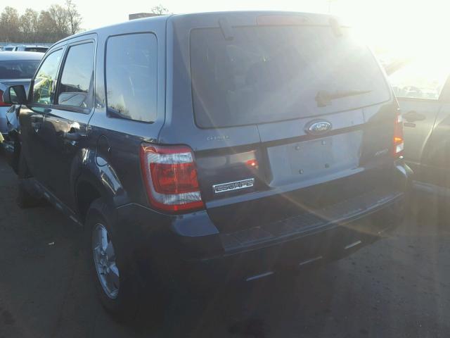 1FMCU927X9KC02308 - 2009 FORD ESCAPE XLS GRAY photo 3