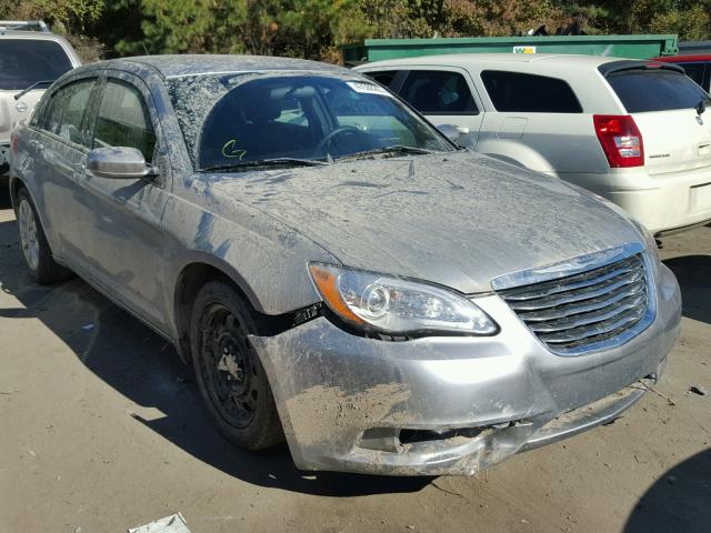 1C3CCBAB5DN559606 - 2013 CHRYSLER 200 LX SILVER photo 1