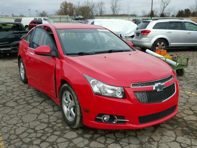 1G1PC5SB9E7212484 - 2014 CHEVROLET CRUZE LT RED photo 1