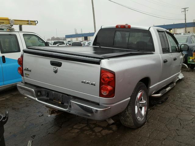 1D7HU18N08S523862 - 2008 DODGE RAM 1500 S SILVER photo 4