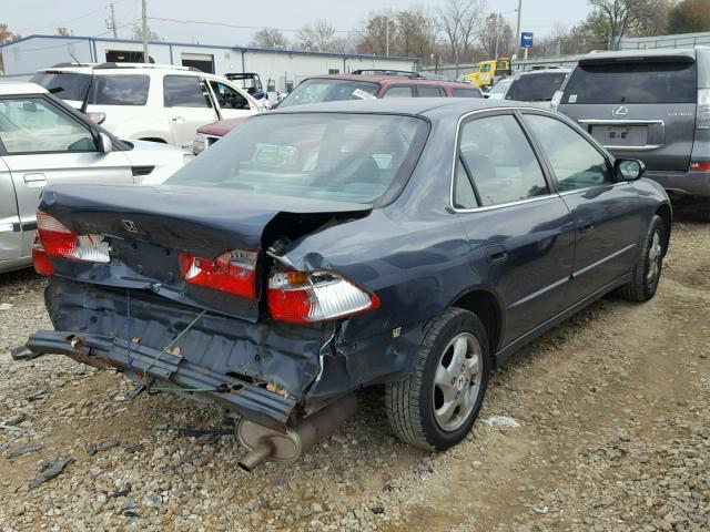 1HGCG6671WA046909 - 1998 HONDA ACCORD EX BLUE photo 4