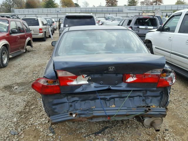 1HGCG6671WA046909 - 1998 HONDA ACCORD EX BLUE photo 9