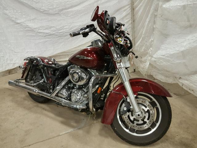 1HD1KB4188Y608115 - 2008 HARLEY-DAVIDSON FLHX BURGUNDY photo 1