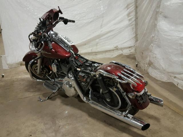 1HD1KB4188Y608115 - 2008 HARLEY-DAVIDSON FLHX BURGUNDY photo 3