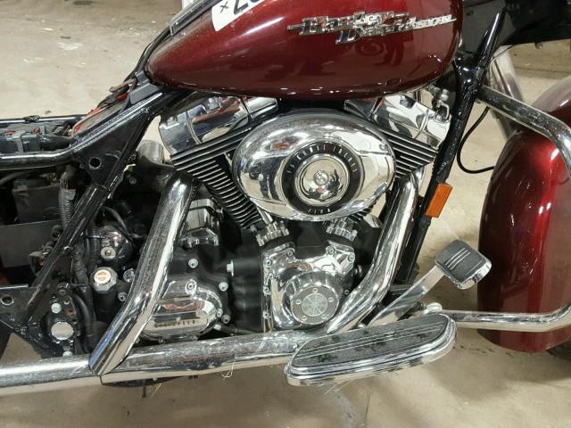 1HD1KB4188Y608115 - 2008 HARLEY-DAVIDSON FLHX BURGUNDY photo 7