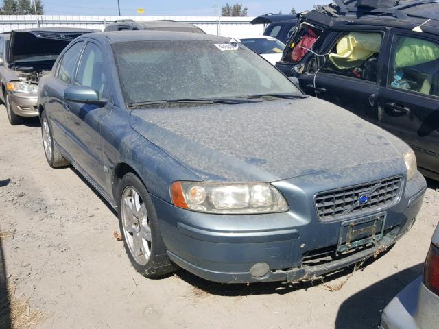 YV1RS592252446384 - 2005 VOLVO S60 2.5T GREEN photo 1
