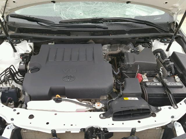 4T1BK1EB7JU279598 - 2018 TOYOTA AVALON XLE WHITE photo 7