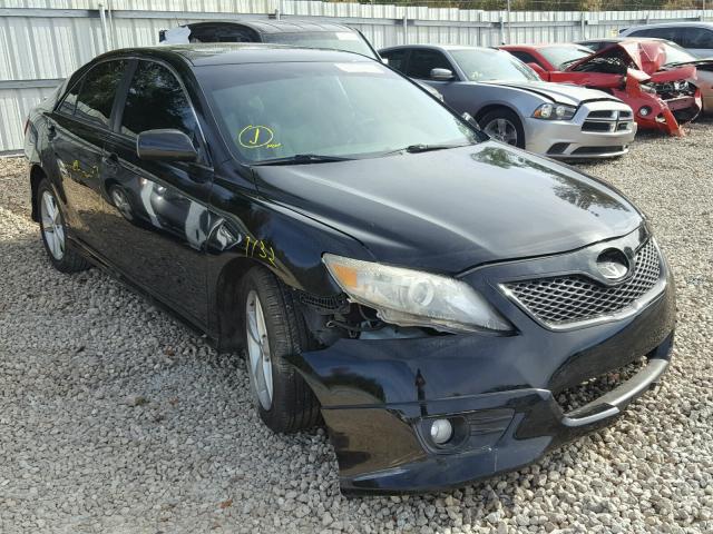 4T1BK3EK9BU131918 - 2011 TOYOTA CAMRY SE BLACK photo 1