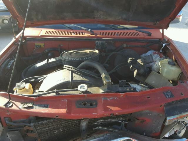 1B7FL23XXNS572937 - 1992 DODGE DAKOTA RED photo 7