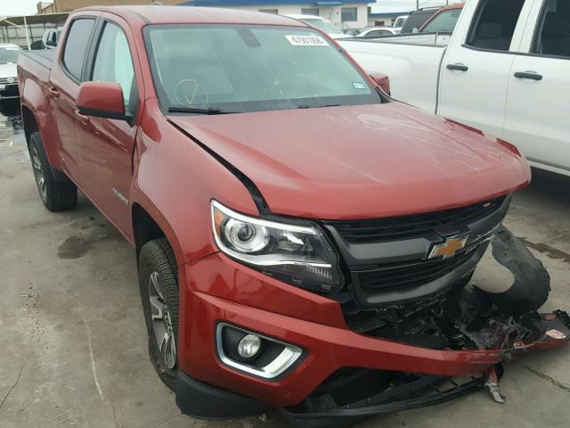 1GCGSCE30F1144227 - 2015 CHEVROLET COLORADO Z RED photo 1