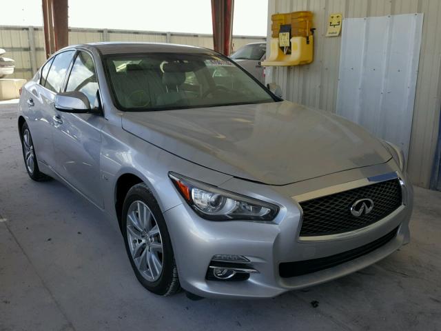 JN1EV7AR6HM831118 - 2017 INFINITI Q50 PREMIU SILVER photo 1