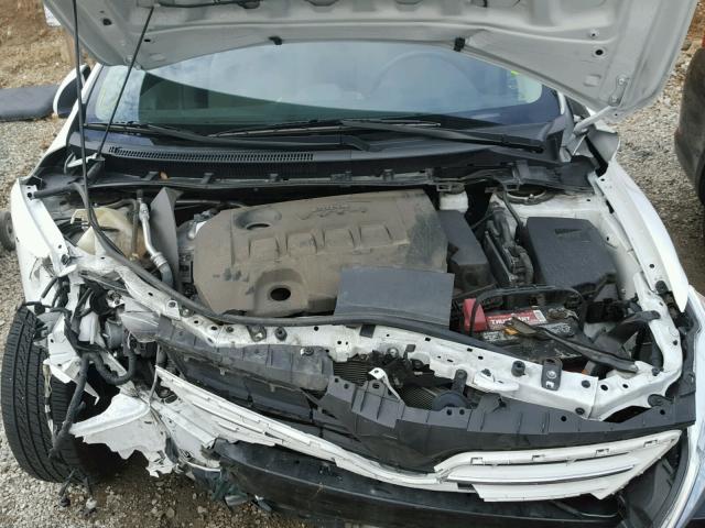 5YFBU4EE8DP087487 - 2013 TOYOTA COROLLA BA WHITE photo 7