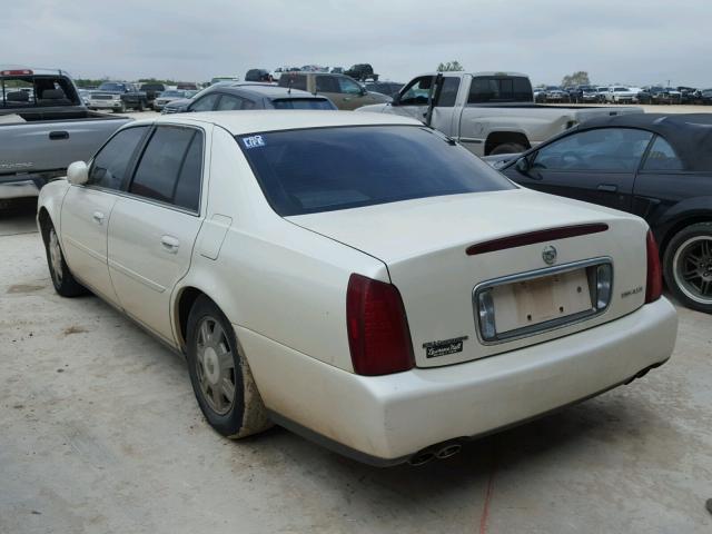 1G6KD54Y33U205208 - 2003 CADILLAC DEVILLE CREAM photo 3