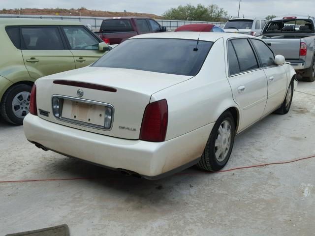 1G6KD54Y33U205208 - 2003 CADILLAC DEVILLE CREAM photo 4