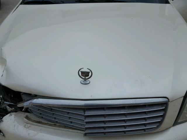 1G6KD54Y33U205208 - 2003 CADILLAC DEVILLE CREAM photo 7